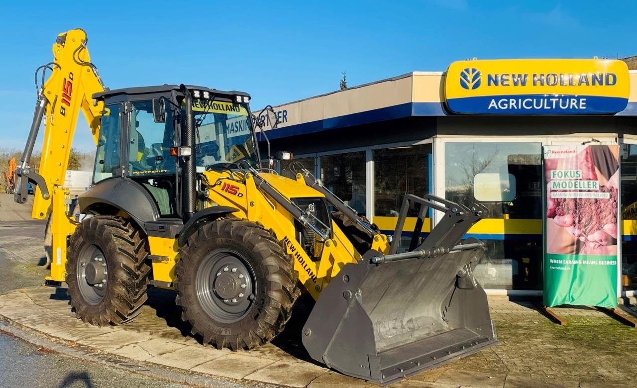 Sonstige Bagger & Lader des Typs New Holland B115D TC SS 4WD, Gebrauchtmaschine in Middelfart (Bild 1)