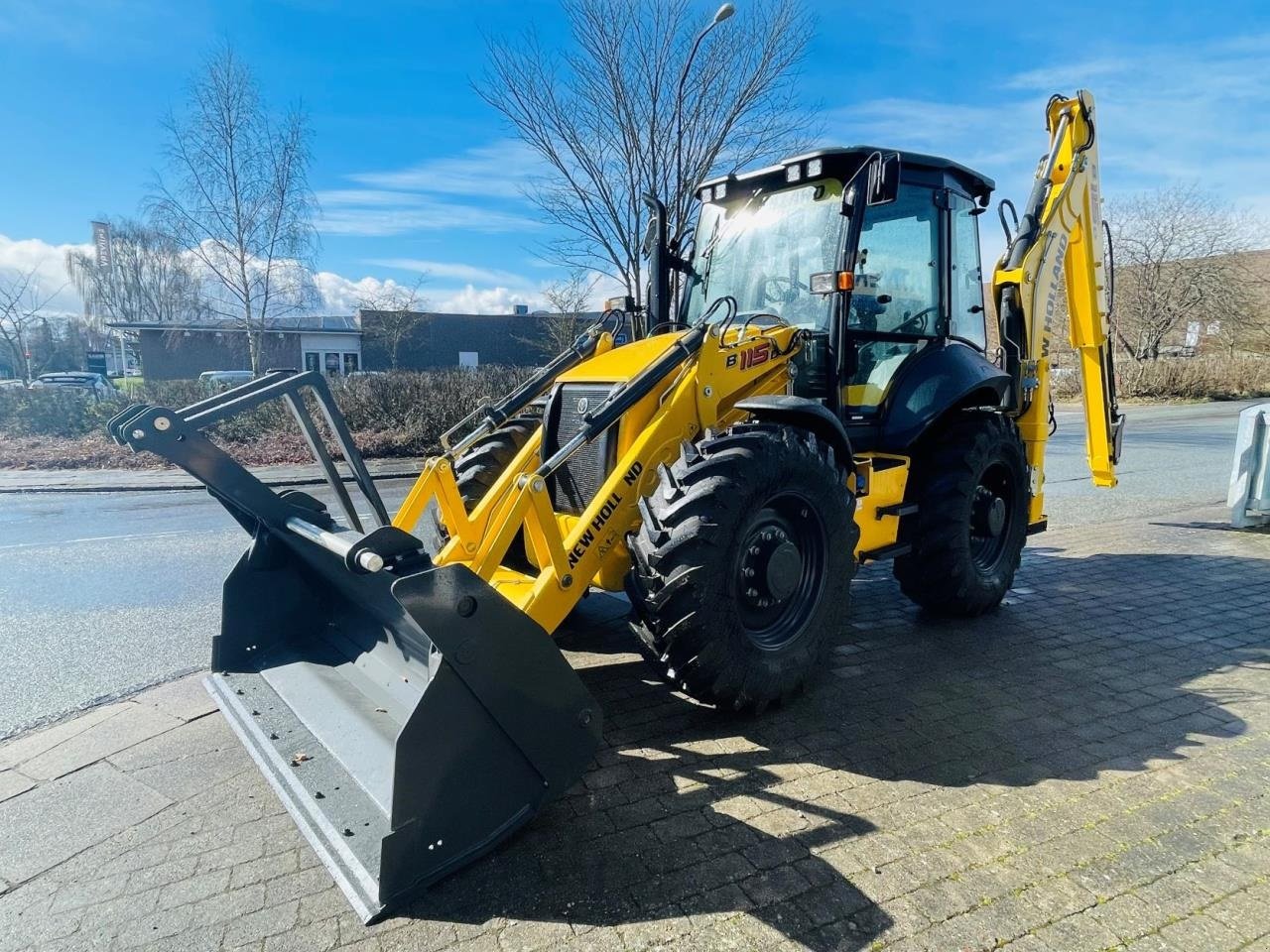 Sonstige Bagger & Lader от тип New Holland B115D TC SS 4WD, Gebrauchtmaschine в Middelfart (Снимка 8)