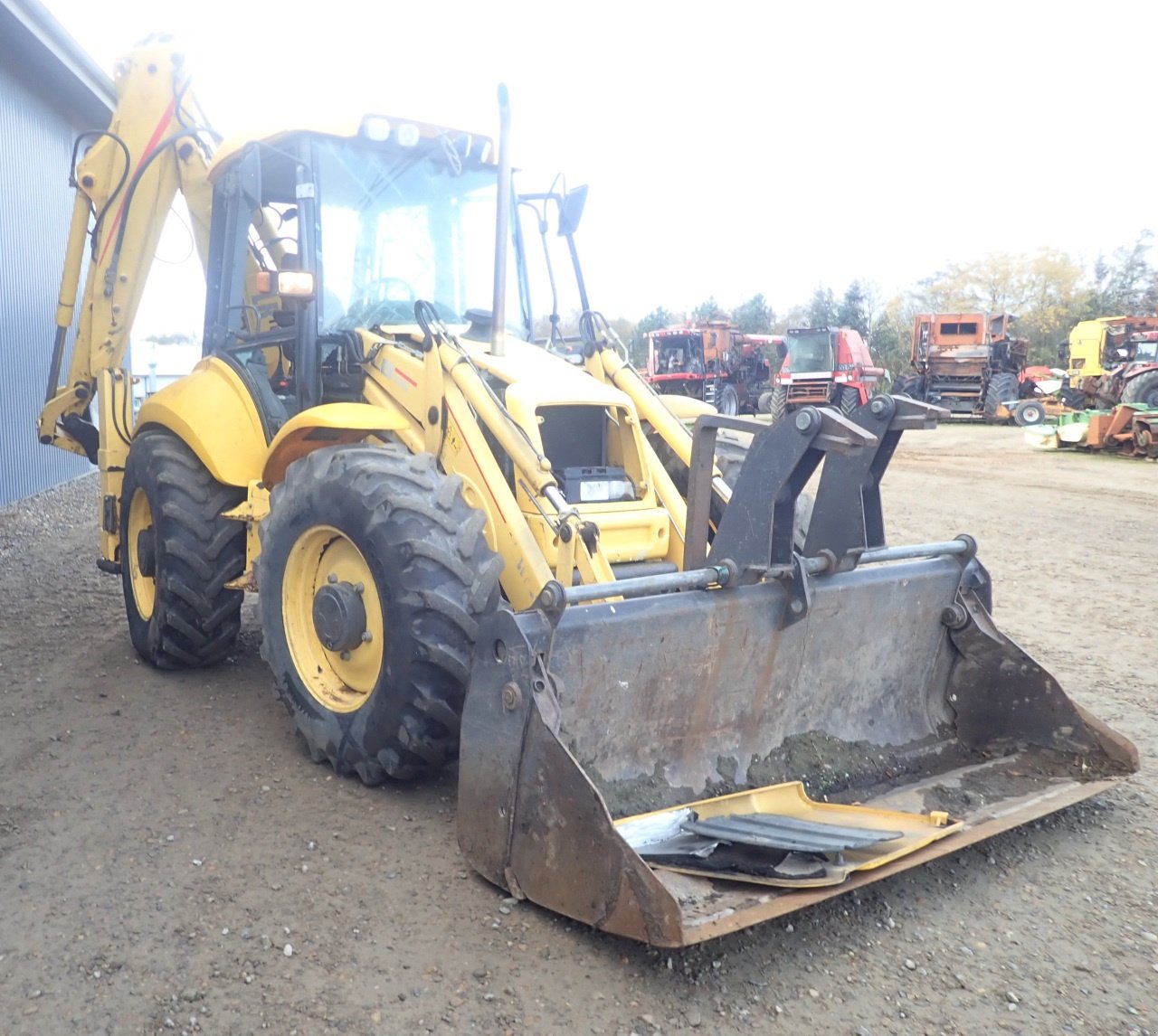 Sonstige Bagger & Lader от тип New Holland LB115, Gebrauchtmaschine в Viborg (Снимка 2)