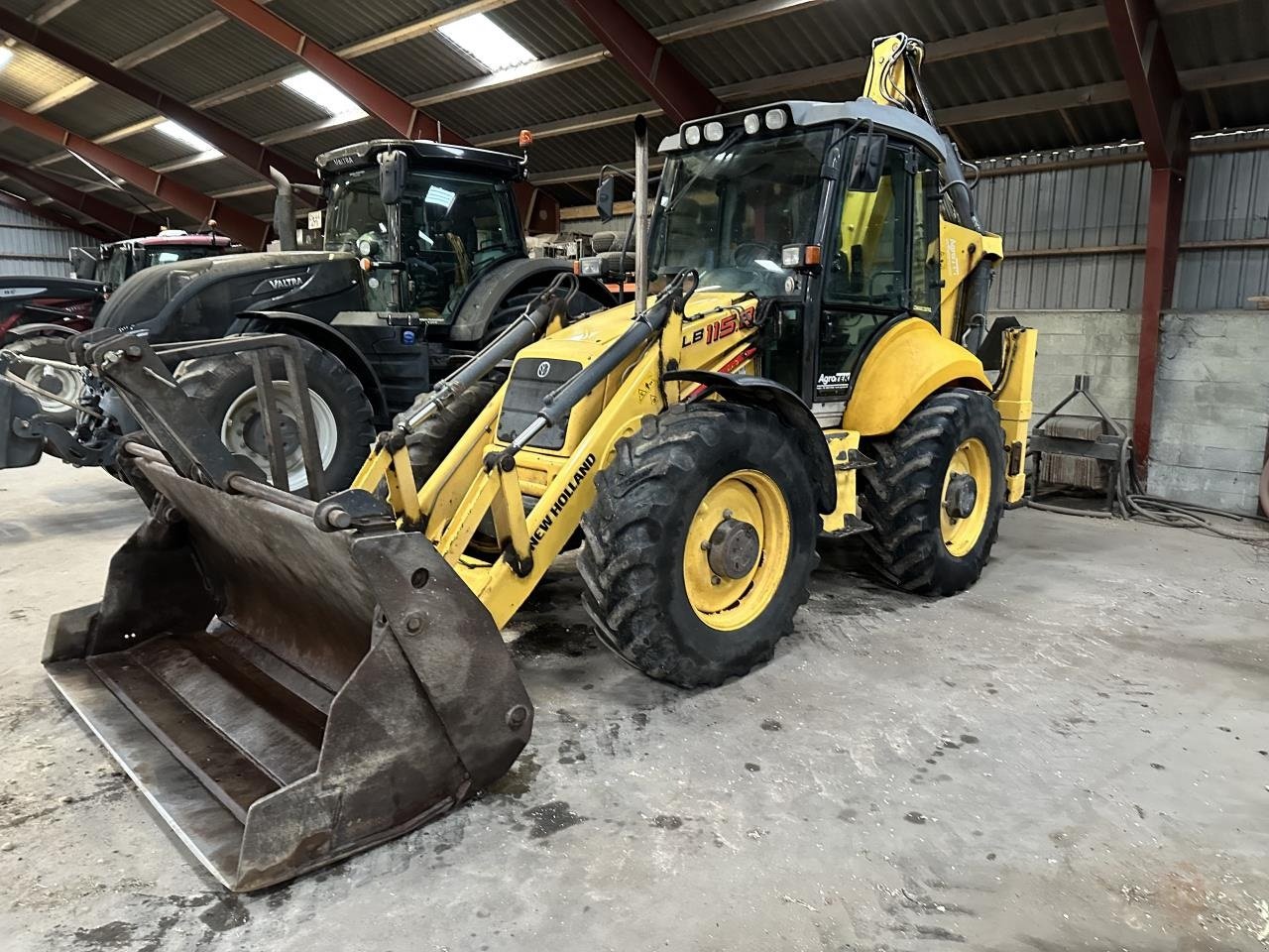 Sonstige Bagger & Lader typu New Holland LB115B, Gebrauchtmaschine w Hadsten (Zdjęcie 1)