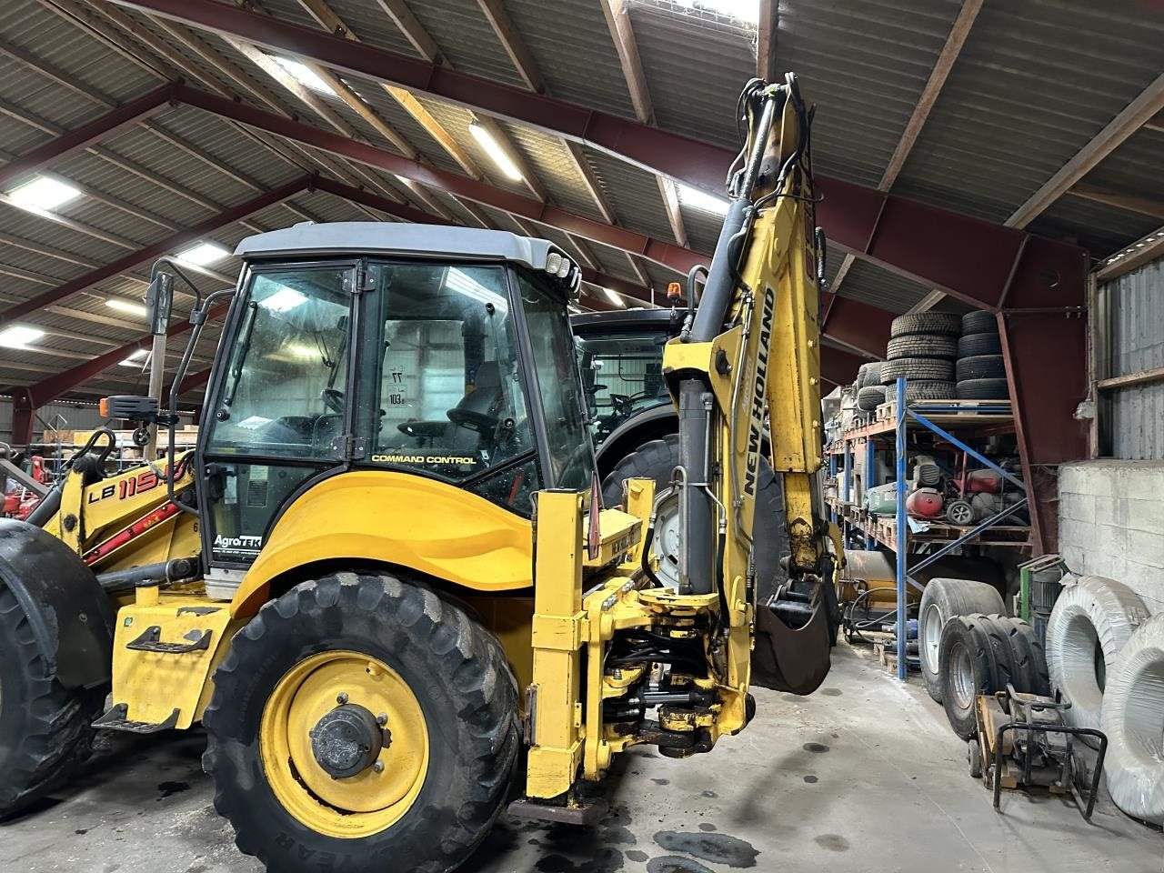 Sonstige Bagger & Lader typu New Holland LB115B, Gebrauchtmaschine v Hadsten (Obrázek 7)