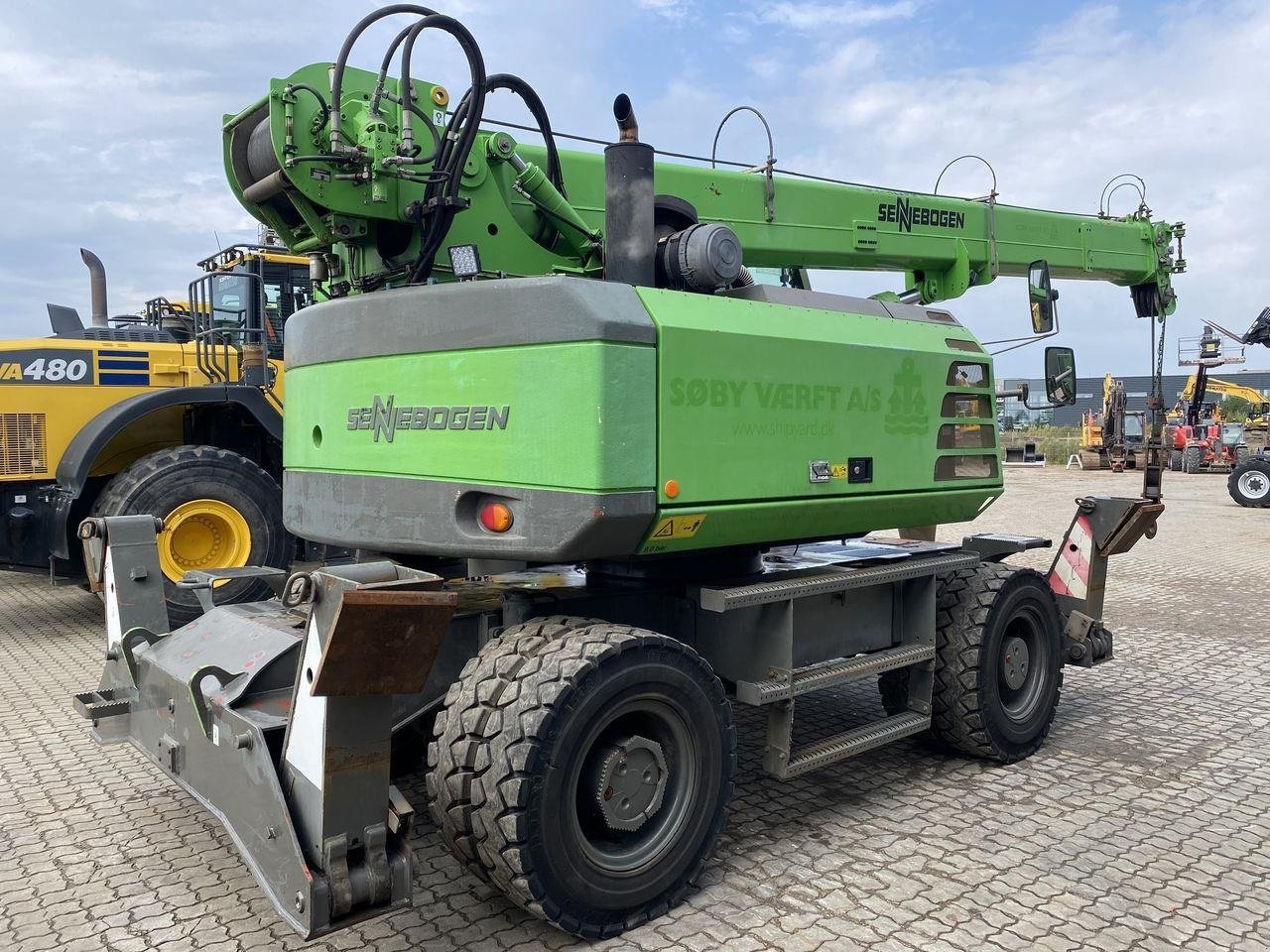 Sonstige Bagger & Lader des Typs Sennebogen 613E-M, Gebrauchtmaschine in Skive (Bild 4)