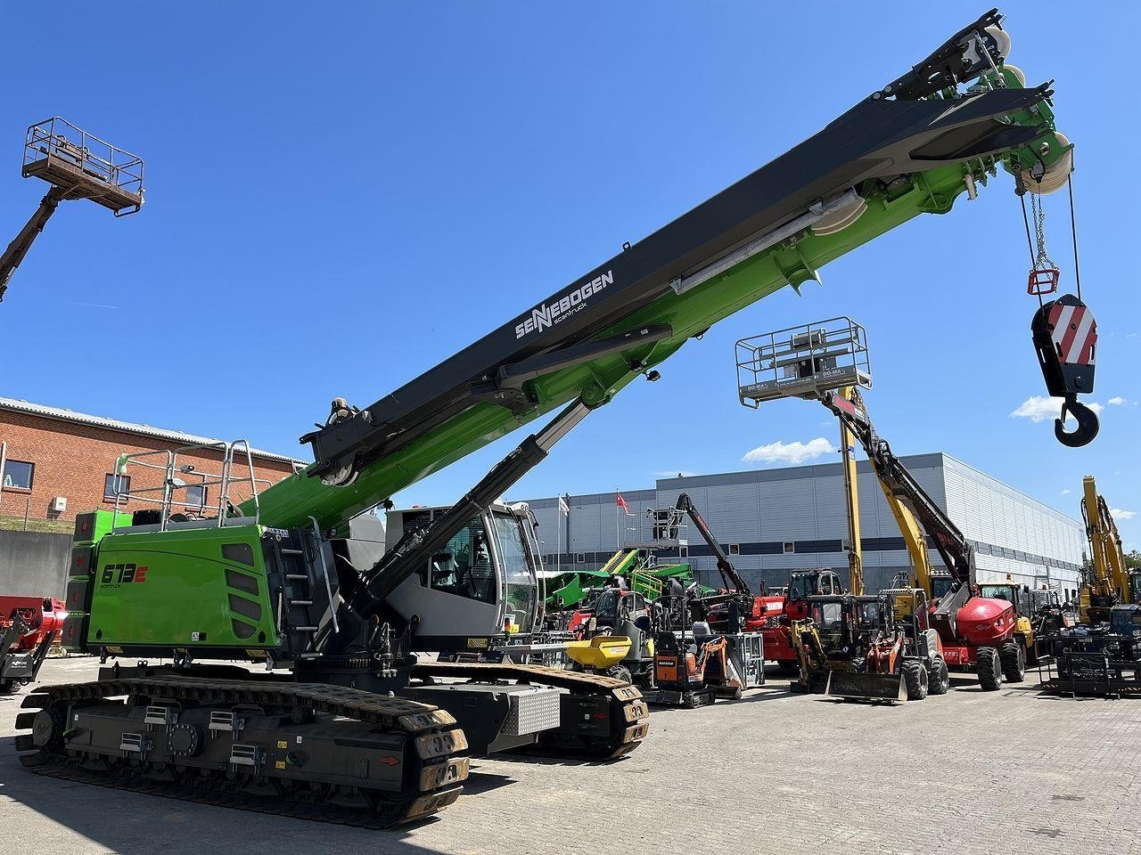 Sonstige Bagger & Lader типа Sennebogen 673E-R, Gebrauchtmaschine в Skive (Фотография 4)