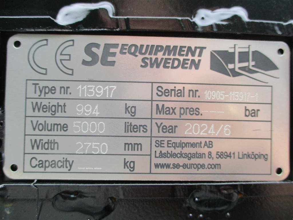 Sonstige Bagger & Lader типа Sonstige 5m3 skovl med Volvo beslag på. Den er 2.75m bred, Gebrauchtmaschine в Lintrup (Фотография 7)