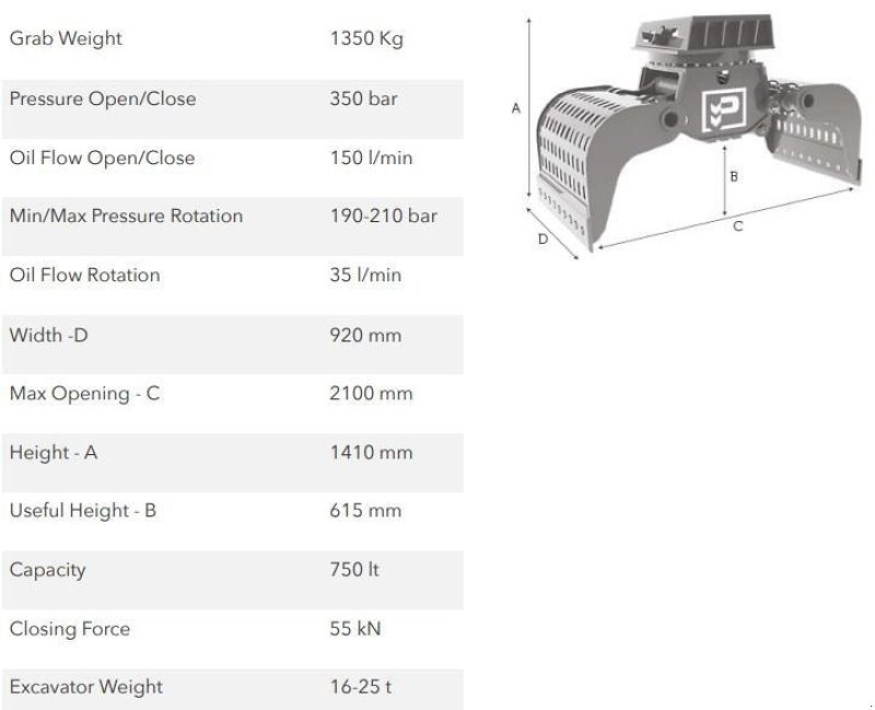 Sonstige Bagger & Lader tipa Sonstige HG16.25, Gebrauchtmaschine u Aalborg SV (Slika 2)