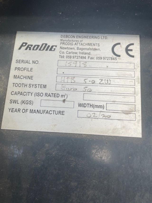 Sonstige Bagger & Lader tip Sonstige PRODIG HTB 3000, Gebrauchtmaschine in Rødding (Poză 3)