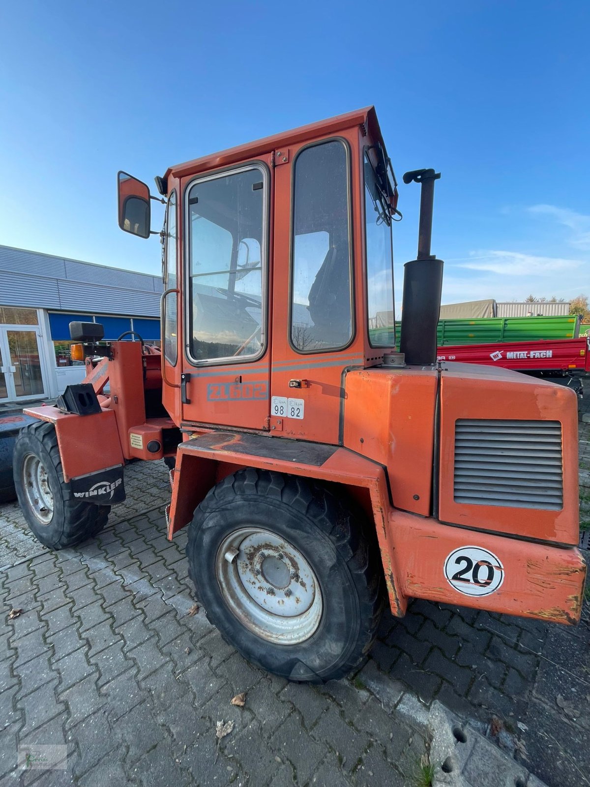 Sonstige Bagger & Lader del tipo Zettelmeyer ZL 602, Gebrauchtmaschine In Bad Kötzting (Immagine 3)