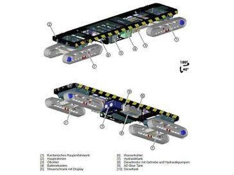 Sonstige Baumaschinen-Kleingeräte del tipo Sonstige Schwerlastplattform,Raupenantrieb,ZGG 142 Tonnen, Gebrauchtmaschine en Altenstadt (Imagen 20)