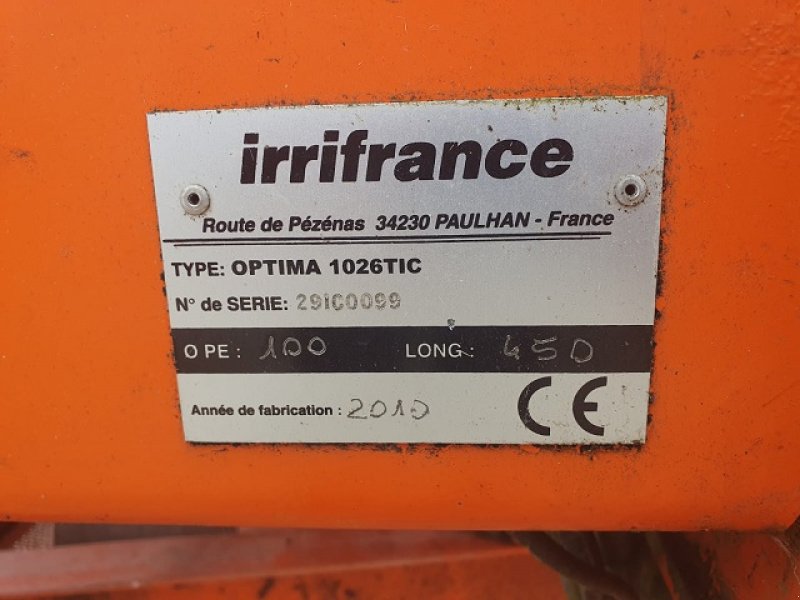 Sonstige Beregnungstechnik tip Irrifrance OPTIMA, Gebrauchtmaschine in PITHIVIERS Cedex (Poză 10)