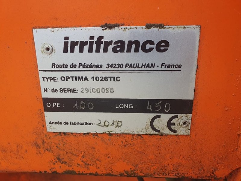 Sonstige Beregnungstechnik van het type Irrifrance OPTIMA, Gebrauchtmaschine in PITHIVIERS Cedex (Foto 7)