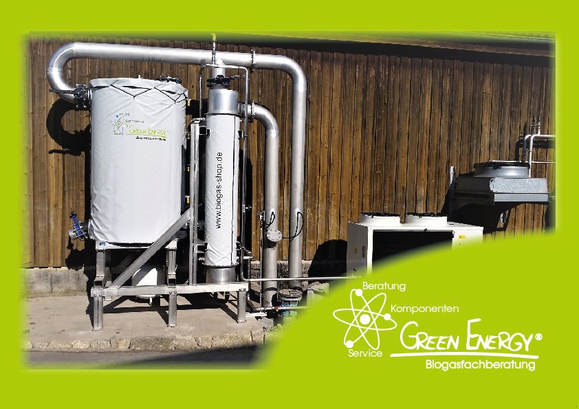 Sonstige Biogastechnik typu Green Energy Biogas: Aktivkohleaufbereitung "Carbon Cleaner", Neumaschine v Mitterteich (Obrázek 1)