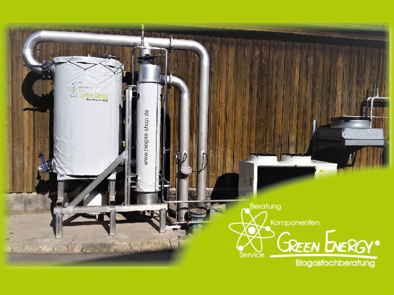 Sonstige Biogastechnik del tipo Green Energy Biogas: Aktivkohleaufbereitung "Carbon Cleaner", Neumaschine en Mitterteich