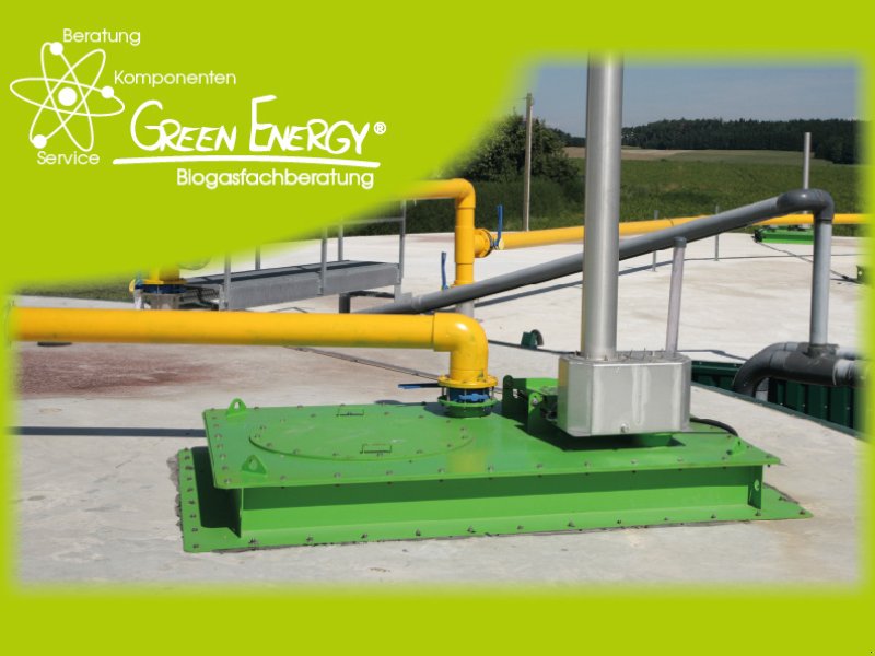 Sonstige Biogastechnik del tipo Green Energy Biogas: Behälterdeckel mit Über-/Unterdrucksicherung & Aufschaumklappe, Neumaschine en Mitterteich (Imagen 1)