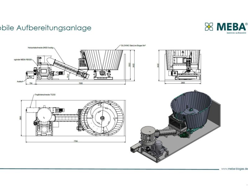 Sonstige Biogastechnik typu Meba Mobile Aufbereitungsanlage, Gebrauchtmaschine v Peißenberg (Obrázek 1)