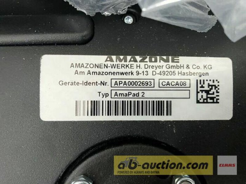 Sonstige Bodenbearbeitungsgeräte za tip Amazone AMAPAD2 ISOBUS AB-AUCTION, Neumaschine u Hollfeld (Slika 3)