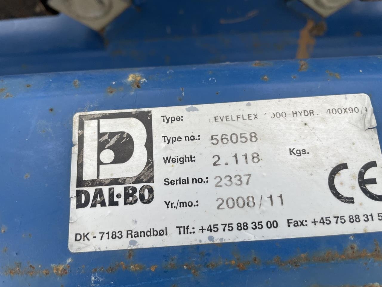 Sonstige Bodenbearbeitungsgeräte tip Dalbo LEVELFLEX 2000, Gebrauchtmaschine in Odder (Poză 4)