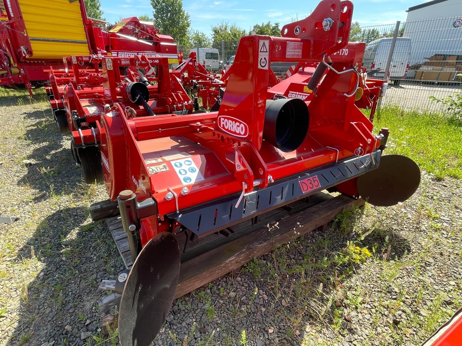 Sonstige Bodenbearbeitungsgeräte a típus Forigo D35-170, Neumaschine ekkor: Dannstadt-Schauernheim (Kép 3)