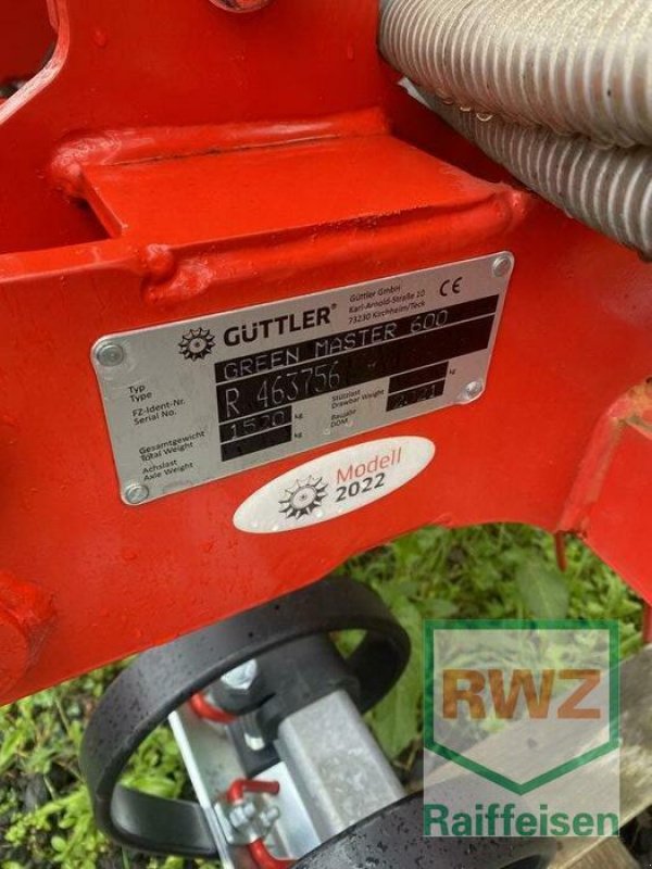 Sonstige Bodenbearbeitungsgeräte van het type Güttler Green Master 600, Vorführmaschine in Kusel (Foto 5)