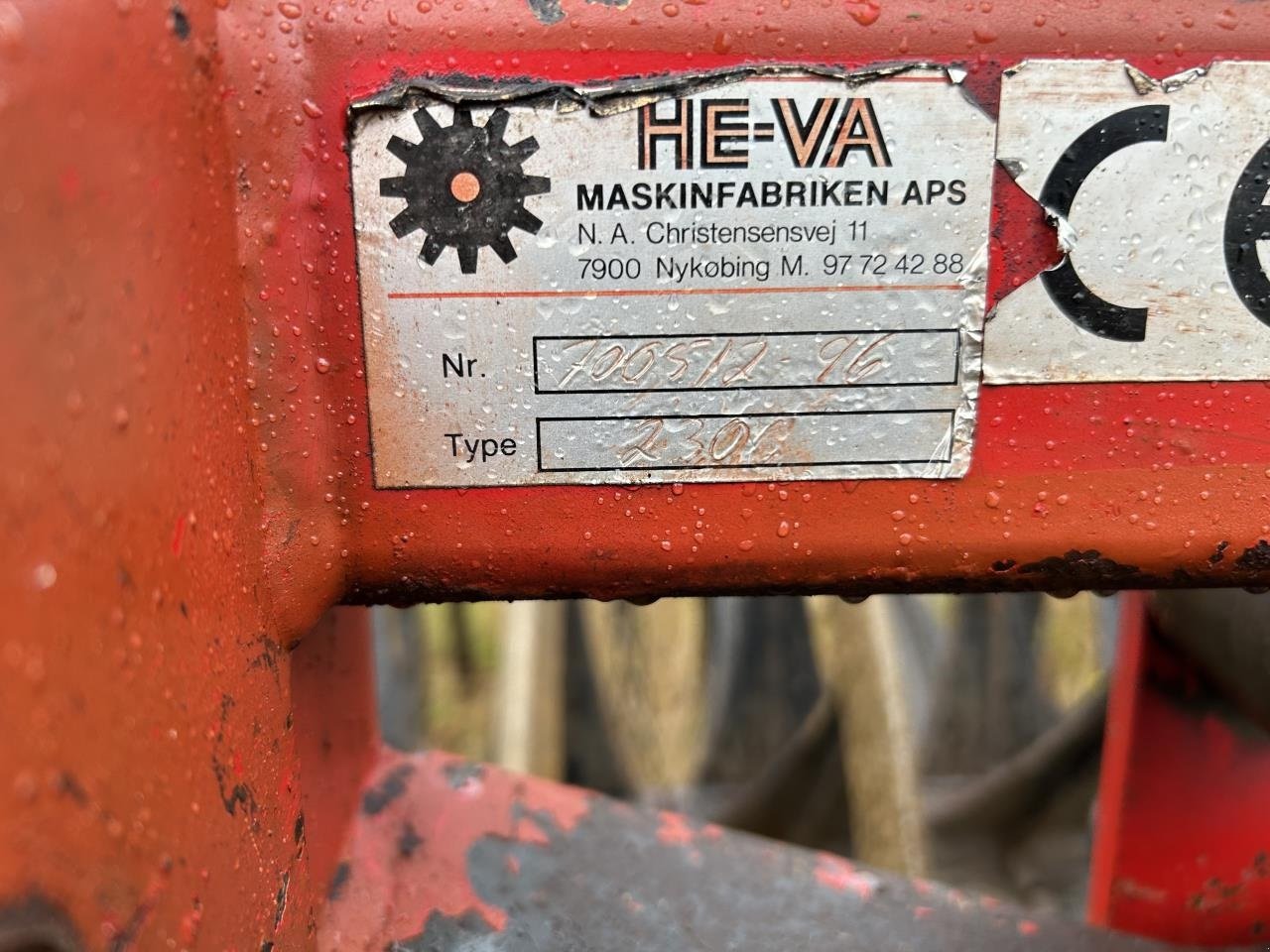 Sonstige Bodenbearbeitungsgeräte tip HE-VA Sonstiges, Gebrauchtmaschine in Odder (Poză 4)