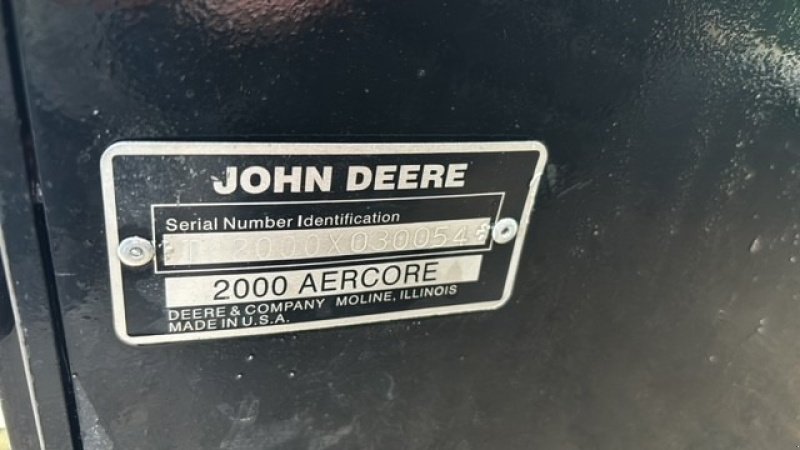 Sonstige Bodenbearbeitungsgeräte типа John Deere Aercore 2000, Gebrauchtmaschine в Regensdorf (Фотография 3)