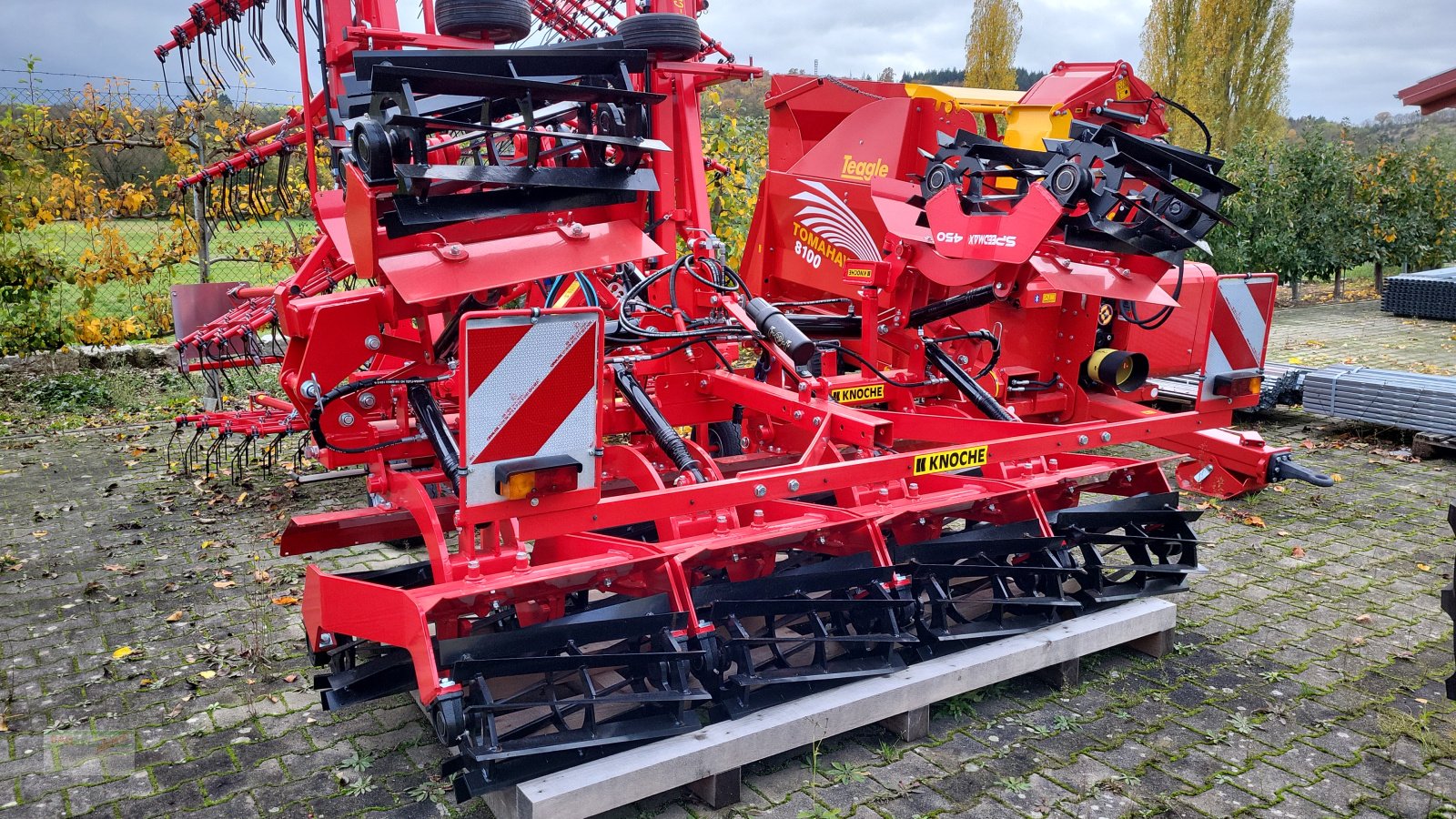 Sonstige Bodenbearbeitungsgeräte Türe ait Knoche Speedmax 450, Neumaschine içinde Ingelfingen-Stachenhausen (resim 2)