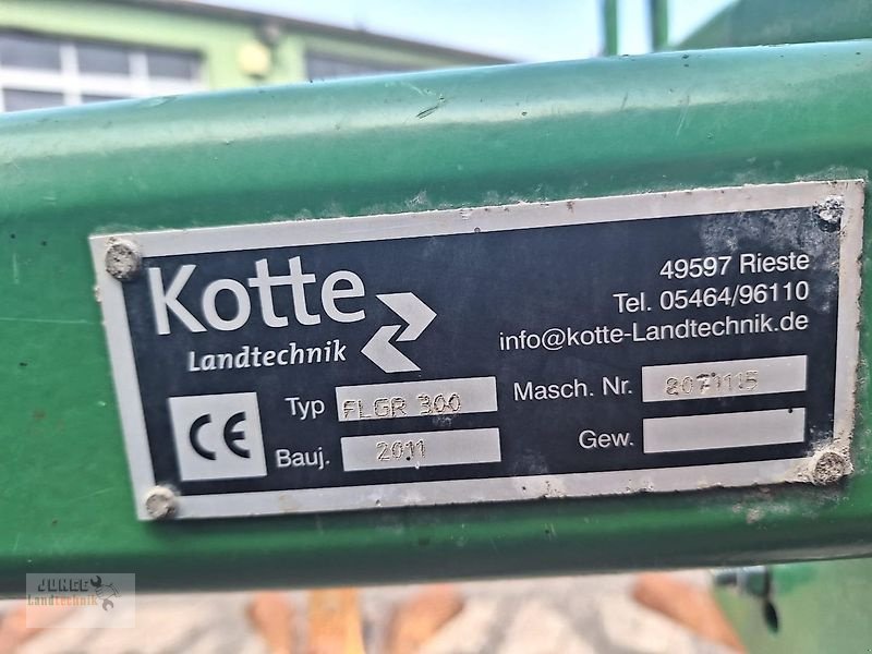 Sonstige Bodenbearbeitungsgeräte типа Kotte FLGR 300, Gebrauchtmaschine в Geestland (Фотография 7)