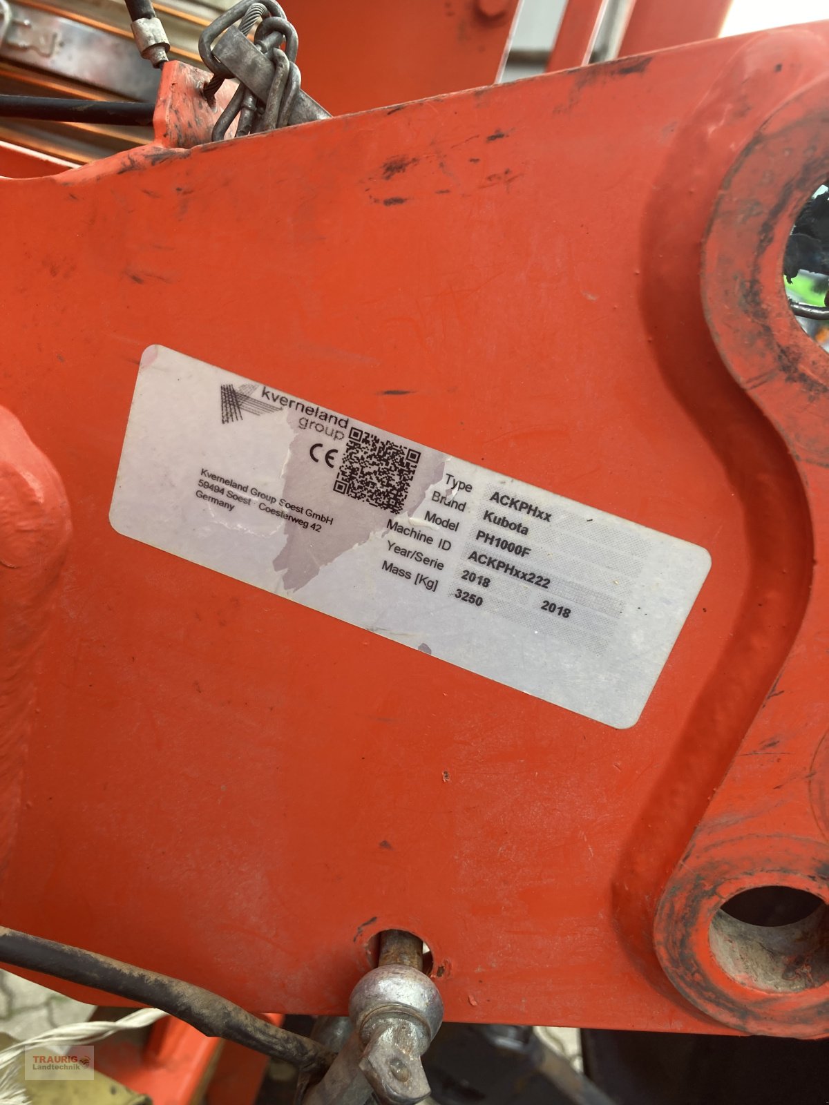 Sonstige Bodenbearbeitungsgeräte του τύπου Kubota PH 1500 5,0 mtr Kreiselegge, Gebrauchtmaschine σε Mainburg/Wambach (Φωτογραφία 5)