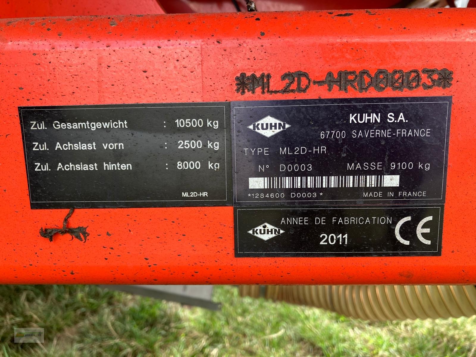 Sonstige Bodenbearbeitungsgeräte za tip Kuhn MODULINER 6000, Gebrauchtmaschine u Waldenburg (Slika 8)