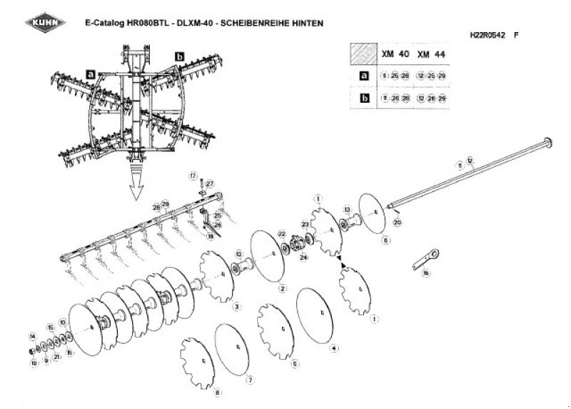 Sonstige Bodenbearbeitungsgeräte of the type Kuhn Scheiben gezackt und rund, Neumaschine in Sittensen (Picture 1)