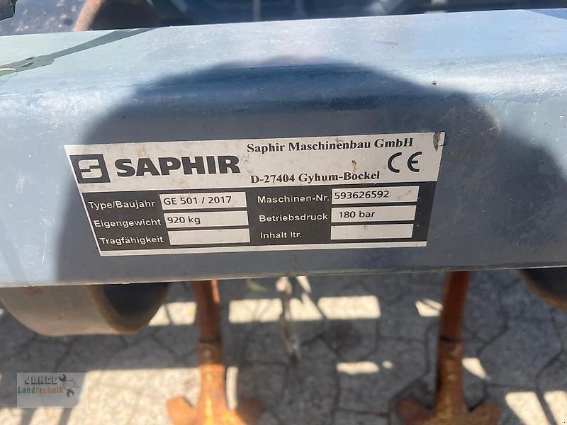 Sonstige Bodenbearbeitungsgeräte del tipo Saphir GE 501, Gebrauchtmaschine en Geestland (Imagen 19)