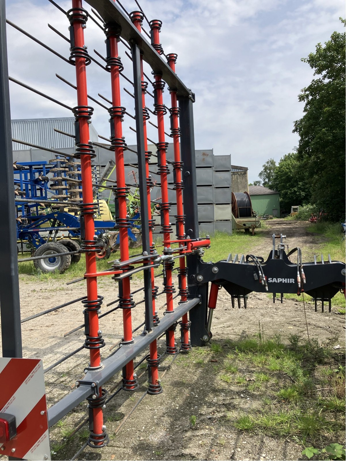 Sonstige Bodenbearbeitungsgeräte des Typs Saphir Strohstriegel CleanStar 730, Gebrauchtmaschine in Wittingen (Bild 4)