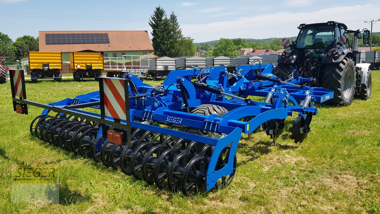 Sonstige Bodenbearbeitungsgeräte tip Sieger FSGH Hydraulischer Pfluglosgrubber, Neumaschine in Görlitz (Poză 8)