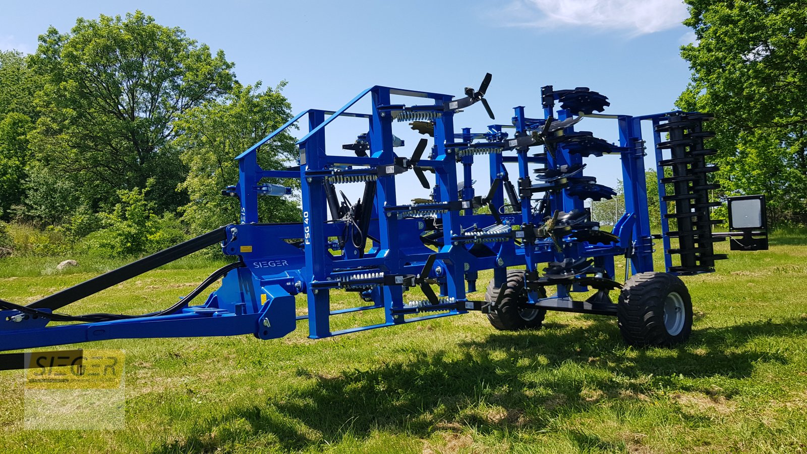 Sonstige Bodenbearbeitungsgeräte des Typs Sieger FSGH Hydraulischer Pfluglosgrubber, Neumaschine in Görlitz (Bild 18)