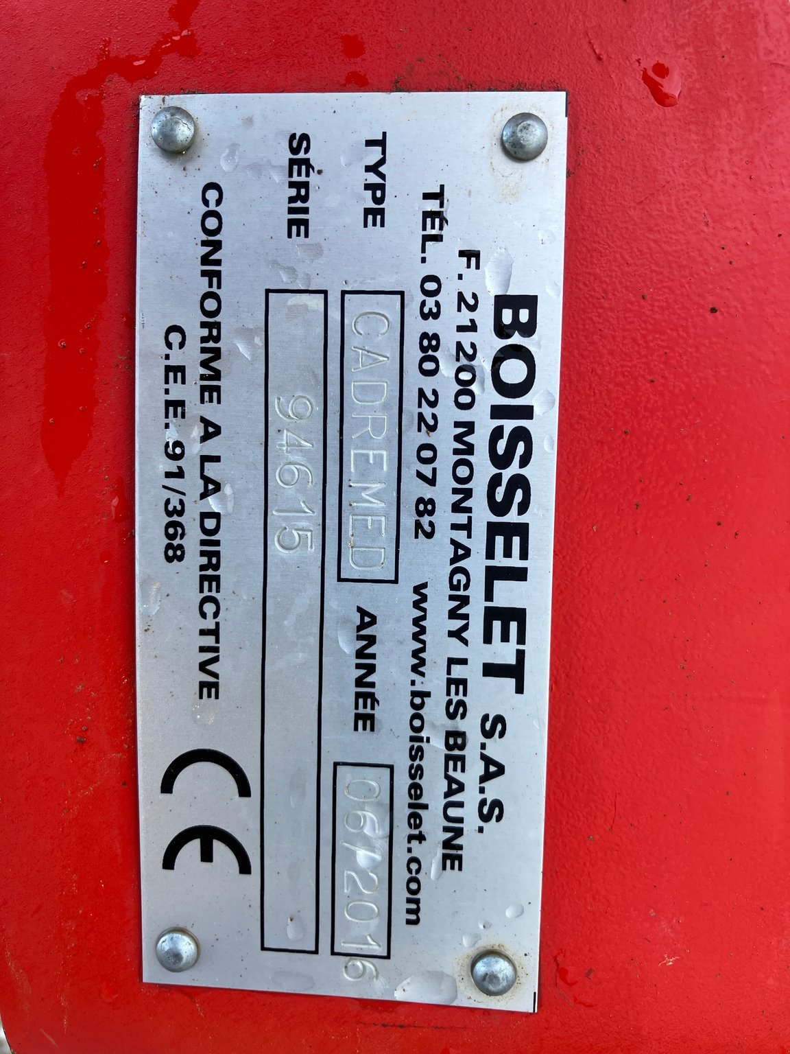 Sonstige Bodenbearbeitungsgeräte za tip Sonstige Porte outils 1.70 à 2.50 . Boisselet, Gebrauchtmaschine u ROYNAC (Slika 5)