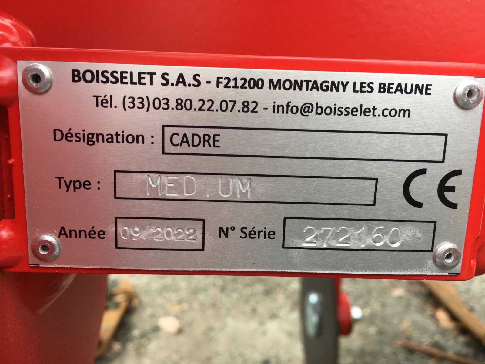 Sonstige Bodenbearbeitungsgeräte a típus Sonstige Porte outils CADRE MEDIUM EXTENSIBLE VIGNE 1.7 / 2, Gebrauchtmaschine ekkor: ROYNAC (Kép 2)