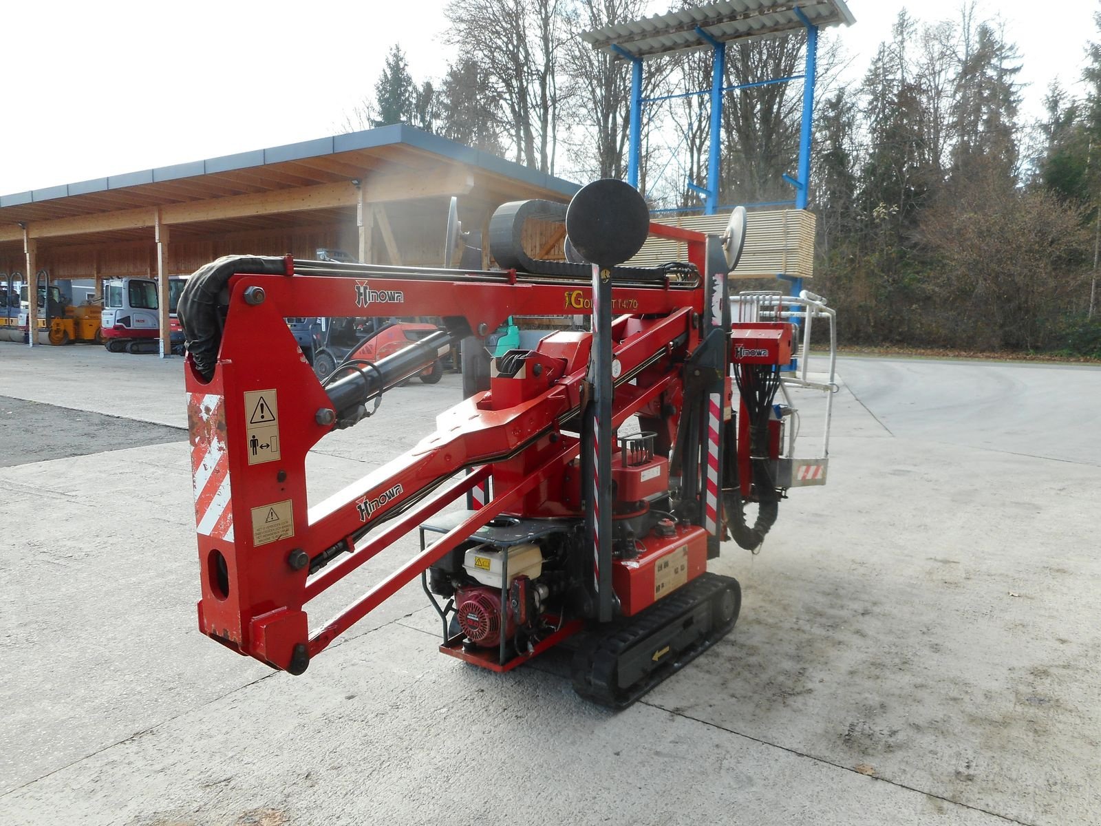 Sonstige Bühnen des Typs Hinowa GOLDLIFT 14.70 BI-Energie u. Verstellfahrwerk!, Gebrauchtmaschine in St. Nikolai ob Draßling (Bild 4)