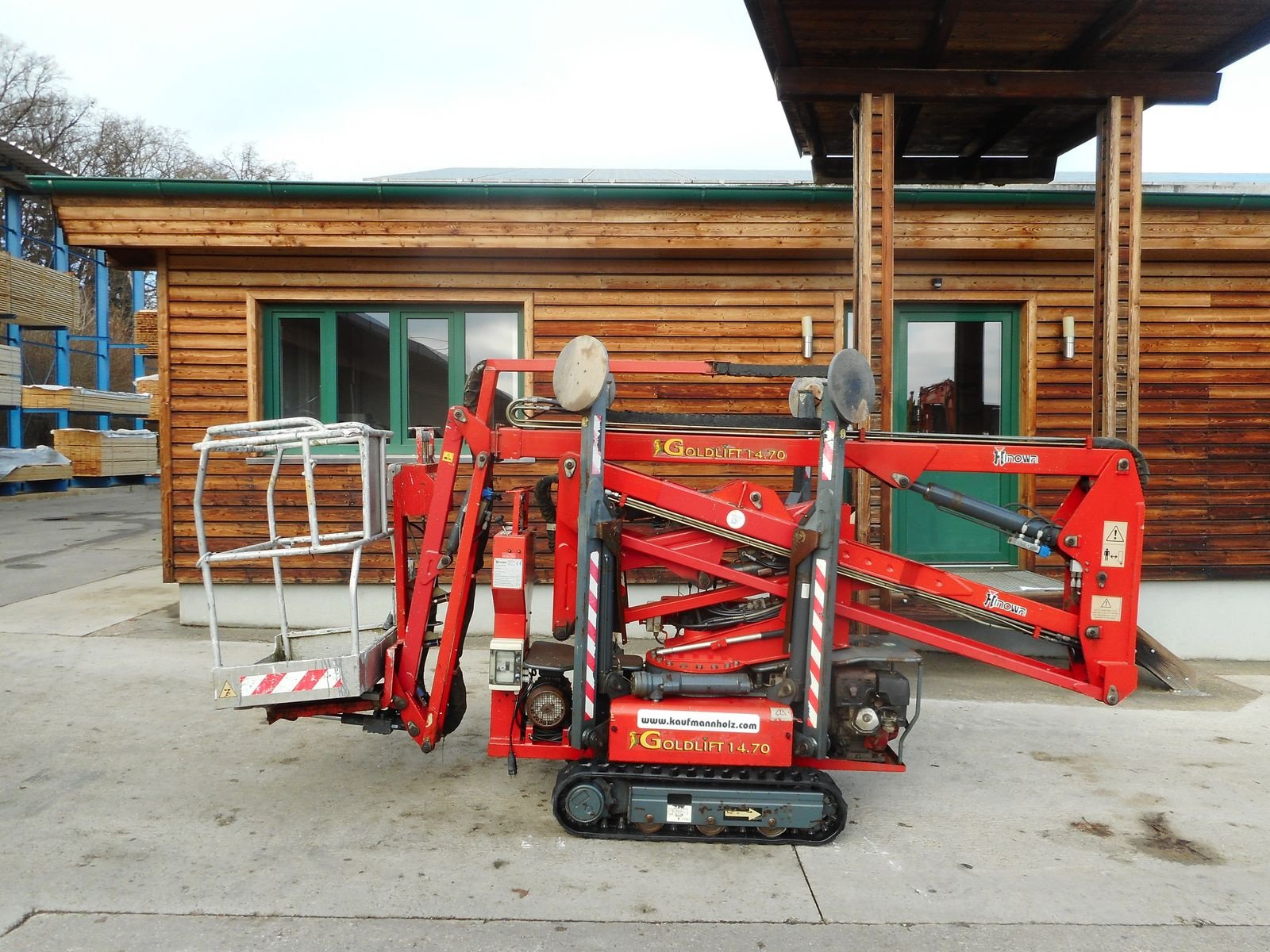 Sonstige Bühnen des Typs Hinowa GOLDLIFT 14.70 BI-Energie u. Verstellfahrwerk!, Gebrauchtmaschine in St. Nikolai ob Draßling (Bild 1)