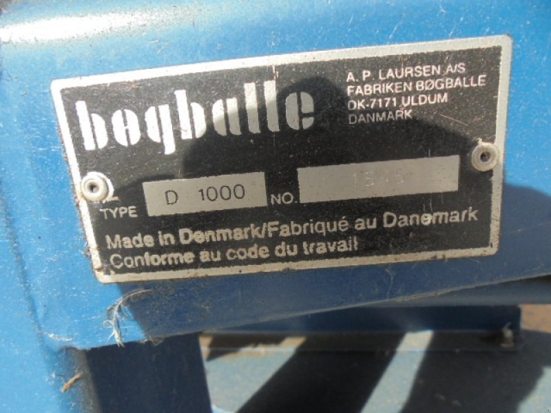 Sonstige Düngung & Pflanzenschutztechnik του τύπου Bogballe D1000 hydr. luk, Gebrauchtmaschine σε Rønde (Φωτογραφία 3)