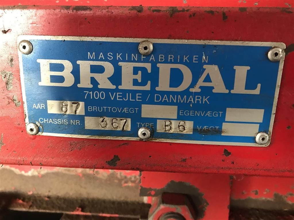 Sonstige Düngung & Pflanzenschutztechnik van het type Bredal B 6, Gebrauchtmaschine in Gråsten (Foto 4)