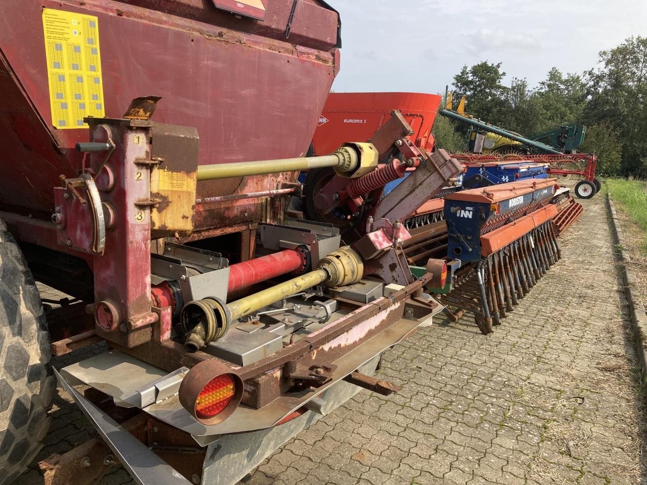 Sonstige Düngung & Pflanzenschutztechnik Türe ait Bredal B6 gødningsspreder, Gebrauchtmaschine içinde Farsø (resim 3)