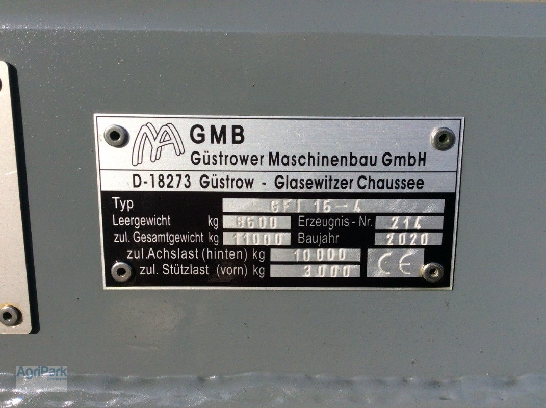 Sonstige Düngung & Pflanzenschutztechnik типа Güstrower GFI 15-4, Neumaschine в Kirchdorf (Фотография 3)