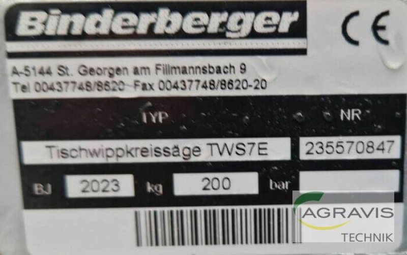 Sonstige Forsttechnik от тип Binderberger TWS 700 E, Neumaschine в Melle-Wellingholzhausen (Снимка 4)