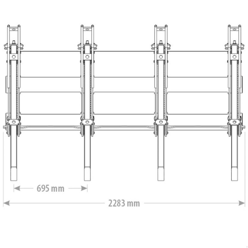 Sonstige Forsttechnik del tipo FK Machinery SkovRive URFBP 225 Cm, Gebrauchtmaschine en Vinderup (Imagen 2)