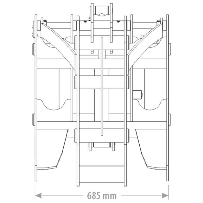 Sonstige Forsttechnik tip FK Machinery Skovtang Enkel Arm, Gebrauchtmaschine in Vinderup (Poză 3)