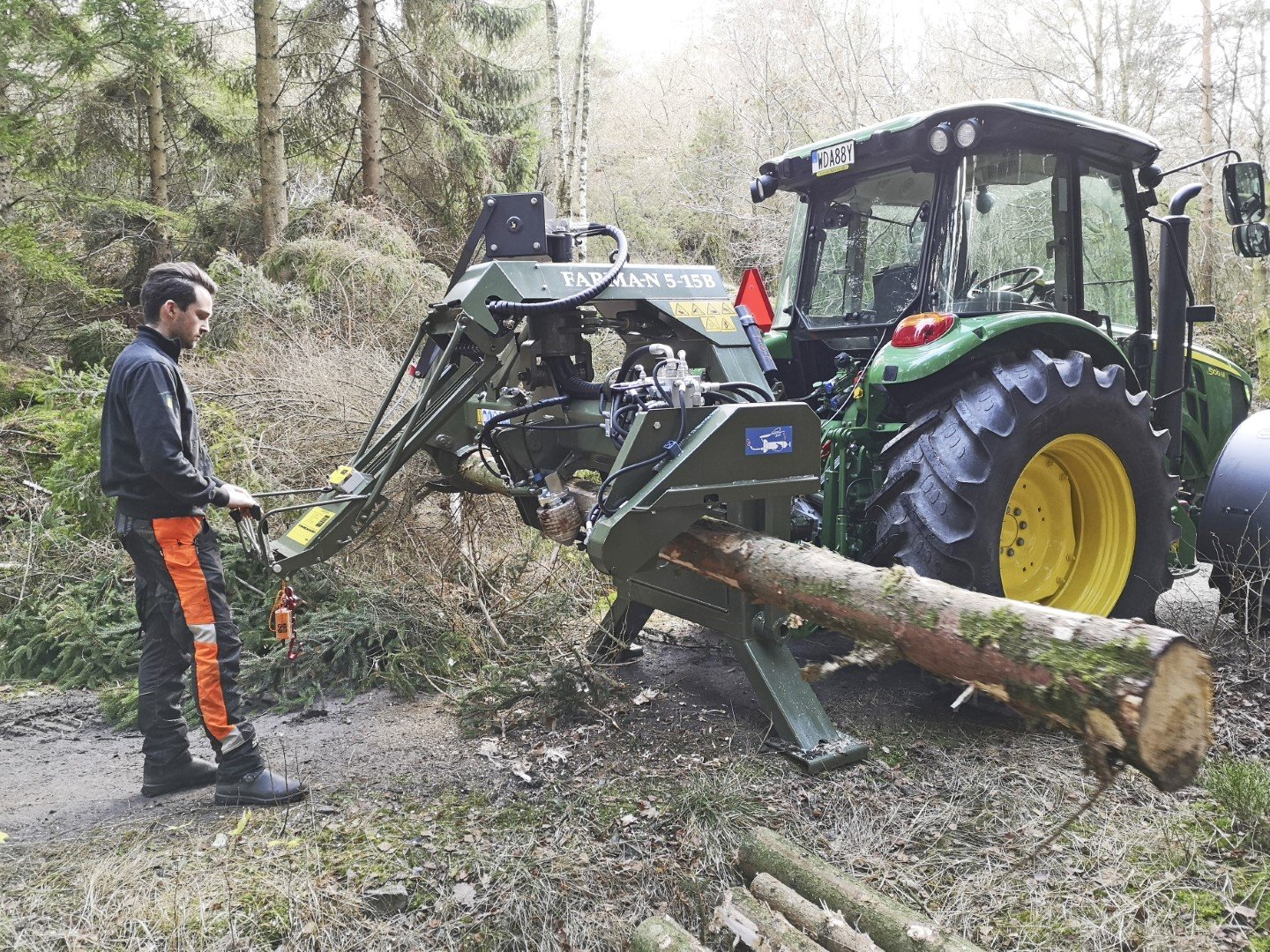 Sonstige Forsttechnik Türe ait Fors MW FARMA SCHUBENTASTER 5-15B, Neumaschine içinde Bremen (resim 1)