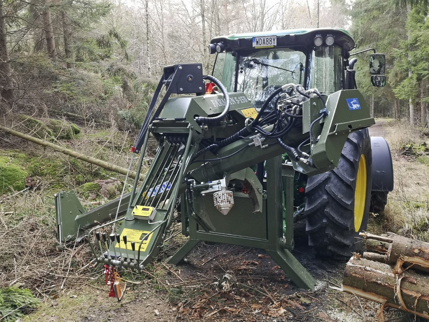 Sonstige Forsttechnik typu Fors MW FARMA SCHUBENTASTER 5-15B, Neumaschine v Bremen (Obrázek 2)