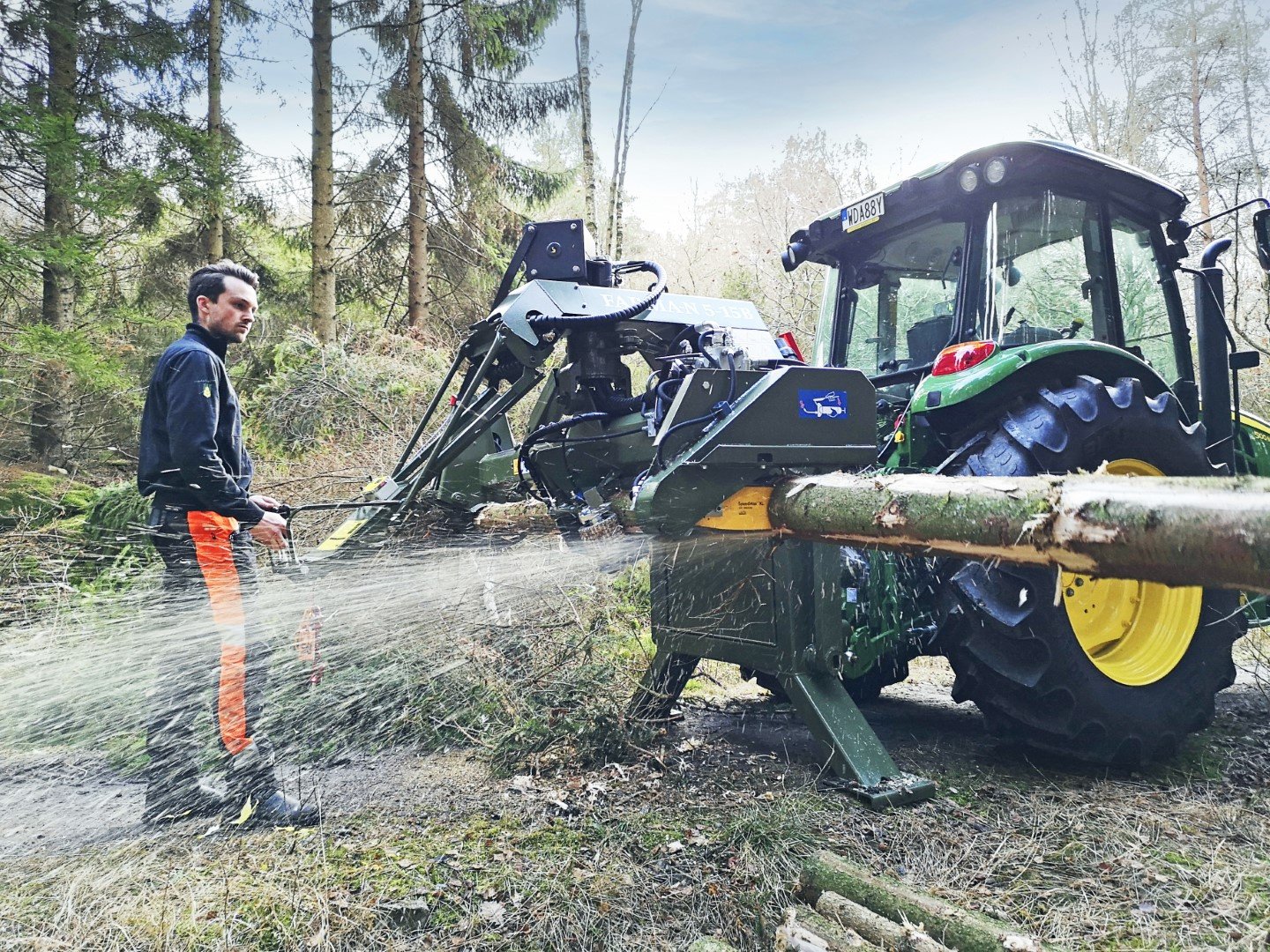 Sonstige Forsttechnik typu Fors MW FARMA SCHUBENTASTER 5-15B, Neumaschine w Bremen (Zdjęcie 3)