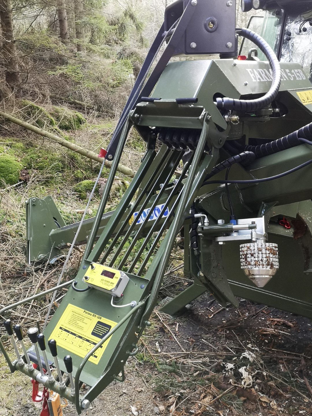 Sonstige Forsttechnik a típus Fors MW FARMA SCHUBENTASTER 5-15B, Neumaschine ekkor: Bremen (Kép 4)