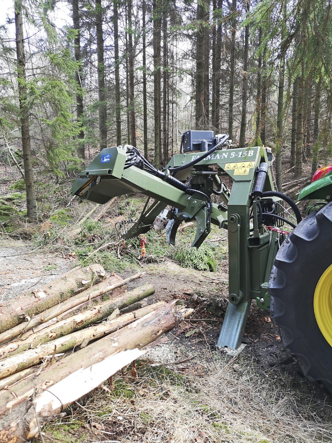 Sonstige Forsttechnik tipa Fors MW FARMA SCHUBENTASTER 5-15B, Neumaschine u Bremen (Slika 7)