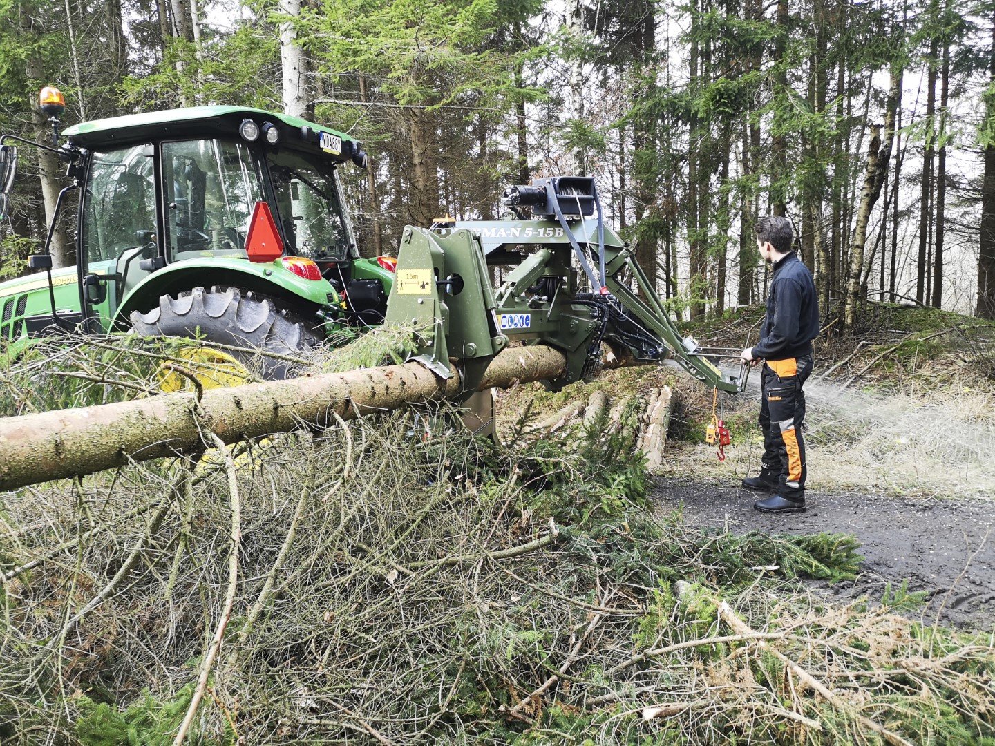 Sonstige Forsttechnik typu Fors MW FARMA SCHUBENTASTER 5-15B, Neumaschine v Bremen (Obrázek 11)